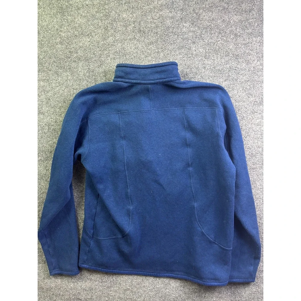 Patagonia‎ Better Sweater 1/4 Zip Fleece Mens Large Blue Pullover Jacket